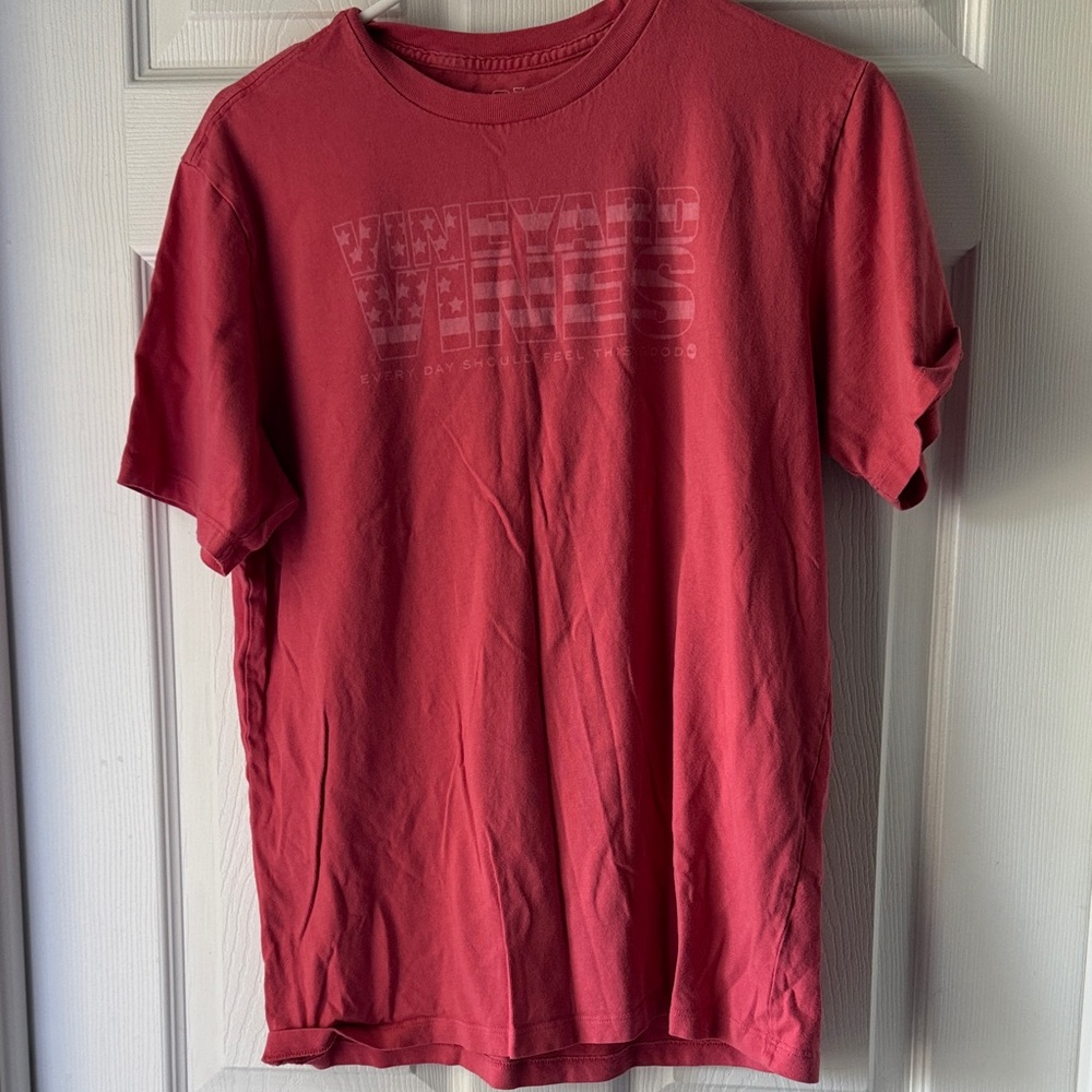 Vineyard Vines Men's Short Sleeve Red Tee